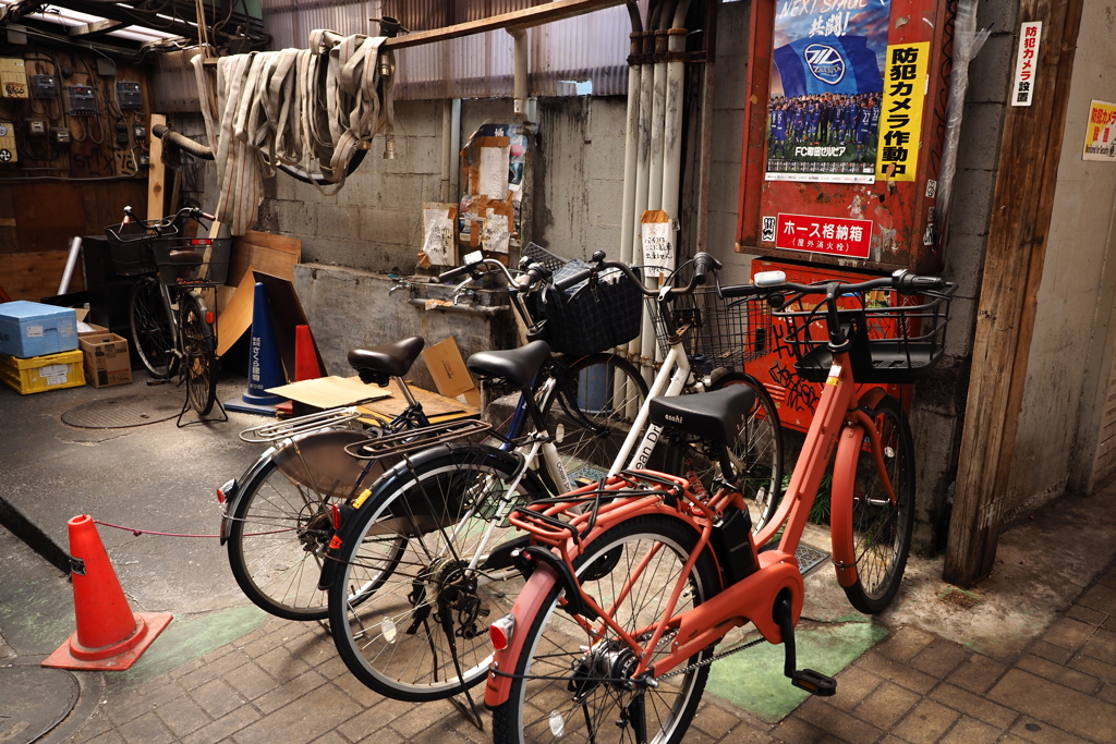 駐輪場
