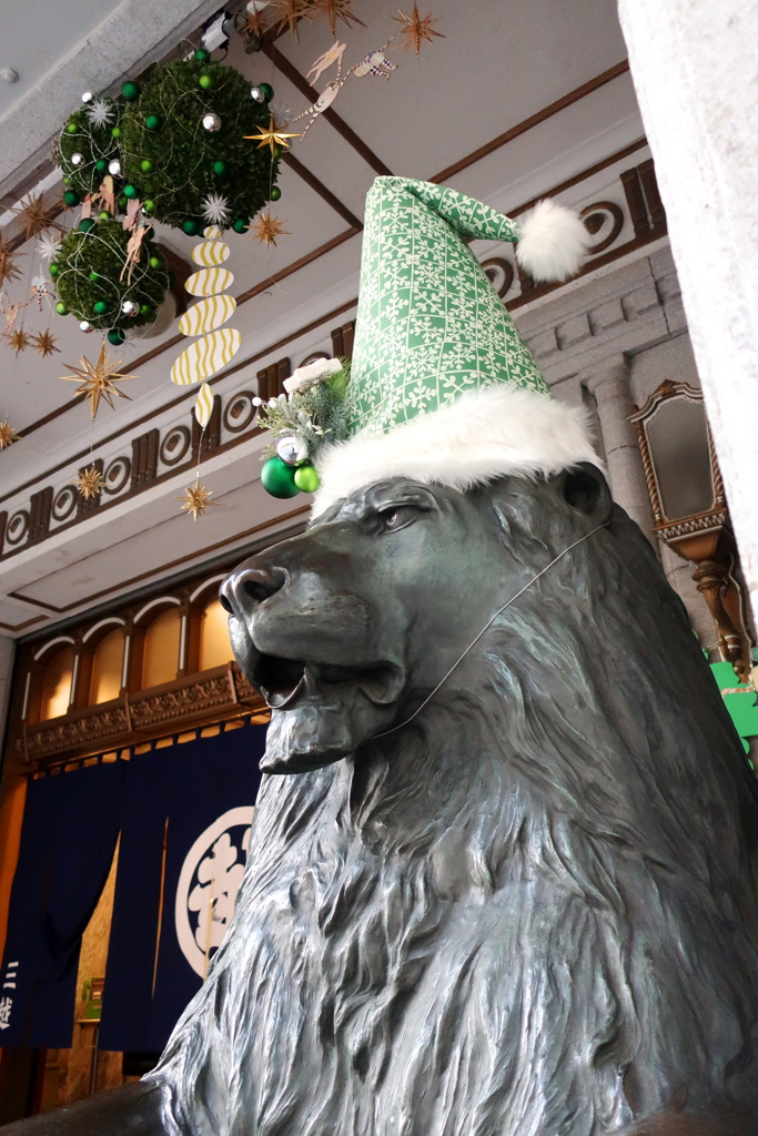 クリスマスライオン