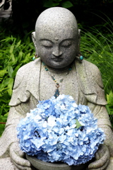 明月院のお地蔵様