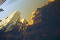 写る街
