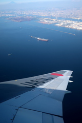 東京湾に富士山