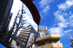 青空とミラー