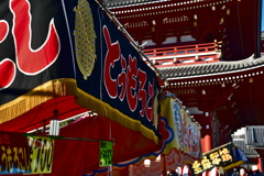 年明けの浅草寺