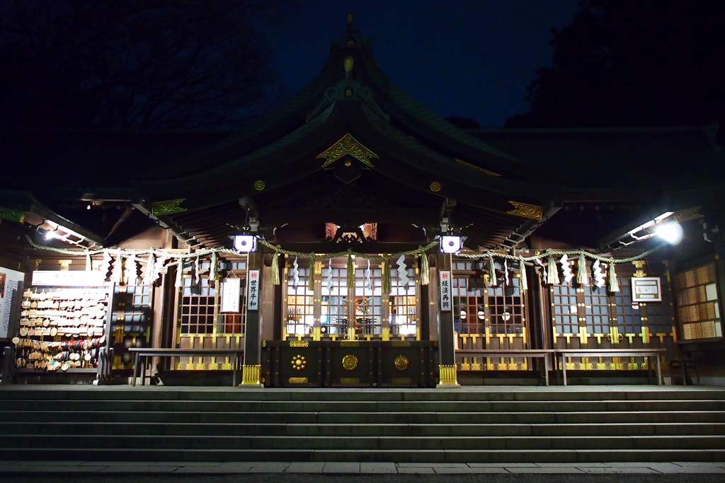 夜の神社