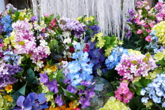 東京ミッドタウンの飾り花