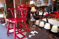 BIG RED CHAIR