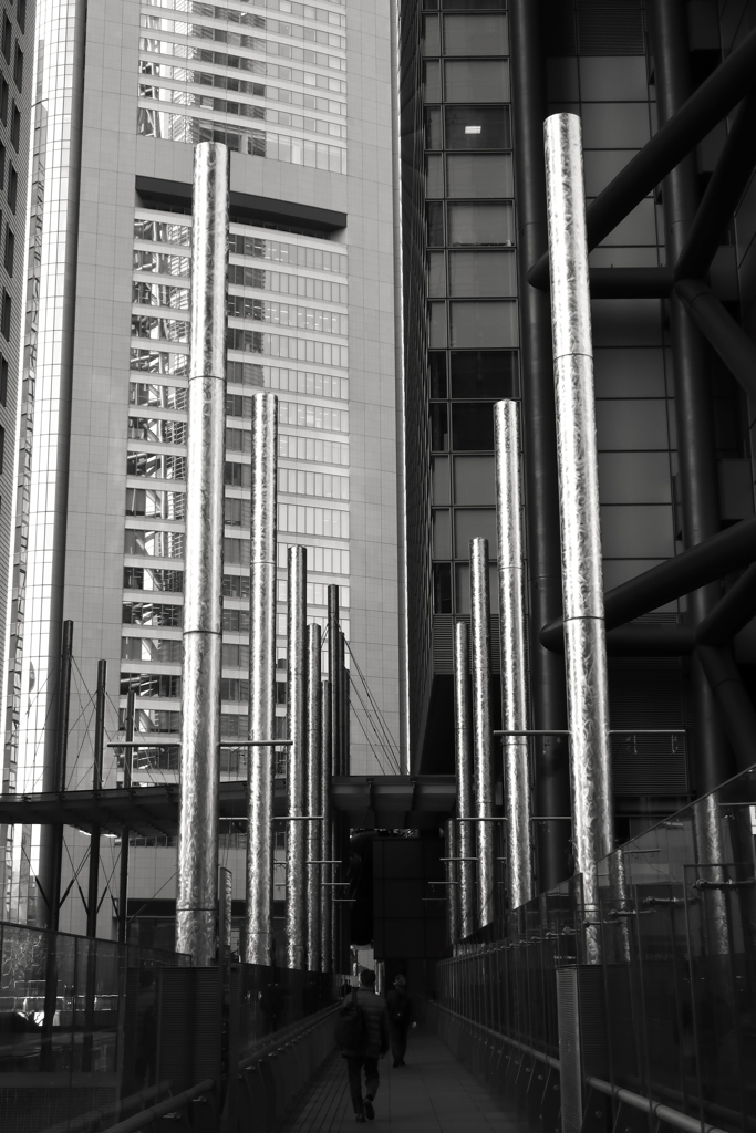 日テレに渡る通路