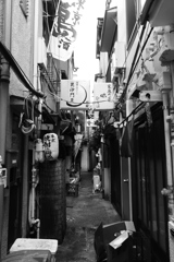 田町の路地裏