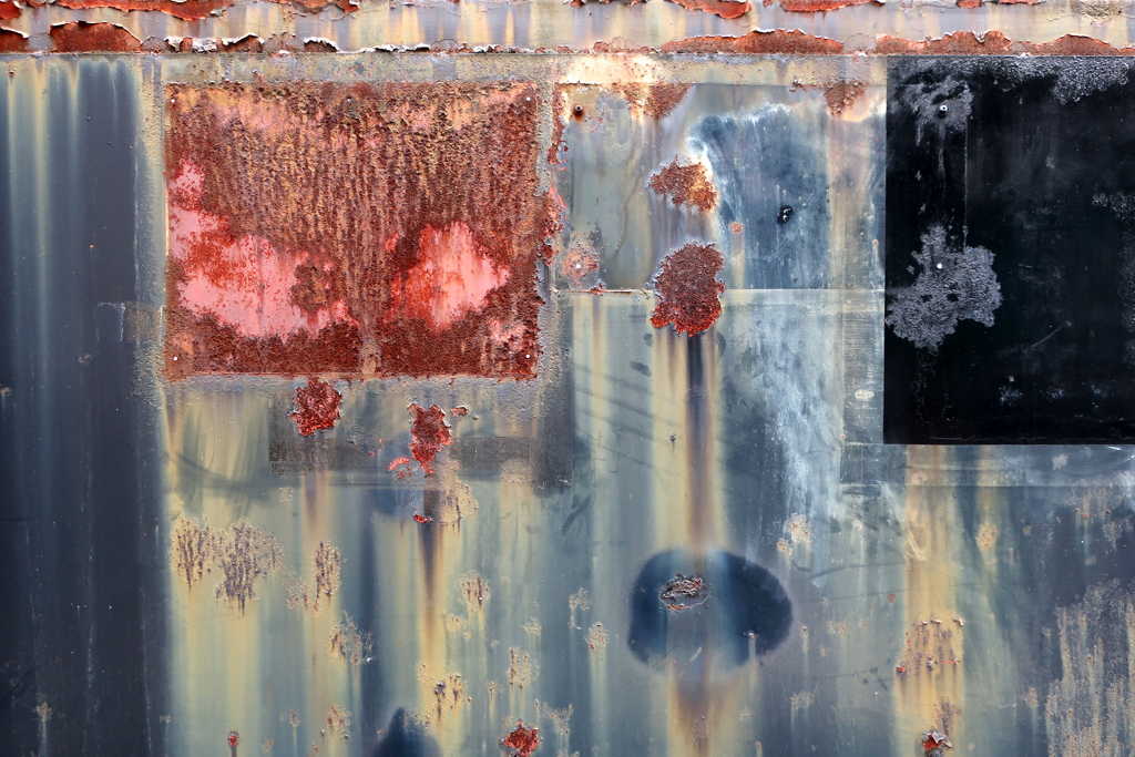 錆とペンキ
