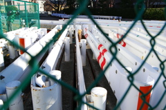 ガードレール置き場