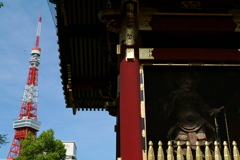 旧有章院霊廟二天門