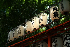 波除神社の提灯