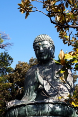 銅造釈迦如来坐像