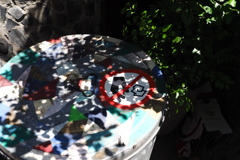 カラフルごみバケツ