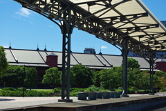 旧横浜港駅プラットホーム