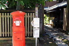 バス停とポスト