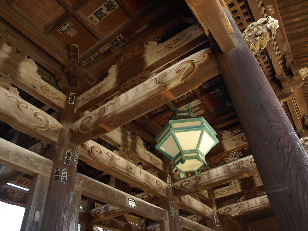 中山法華経寺 三門