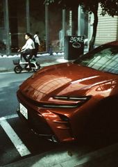 赤い車と自転車 (FILM)