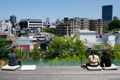 原宿を眺める 原宿を眺める