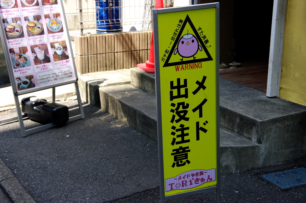 メイド出没注意