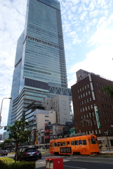ハルカス＆阪堺電車