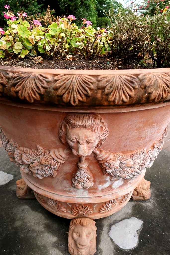 豪華な鉢