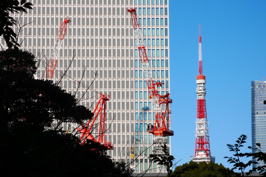 浜松町からの東京タワー