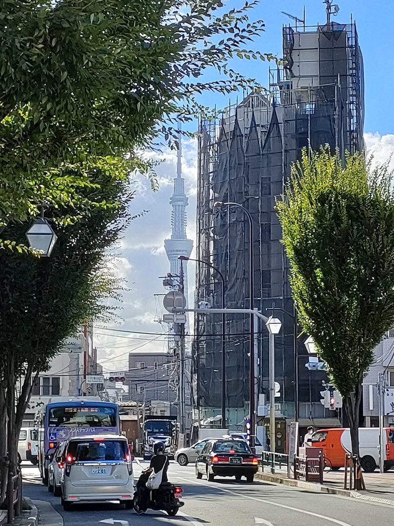 晩夏の塔