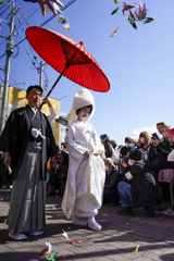 皆からの祝福受けて