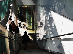 都会の雑踏