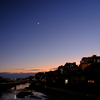 鴨川の夕暮れ
