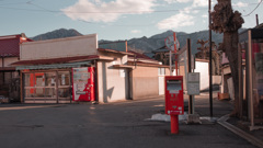 文房具屋と郵便ポスト