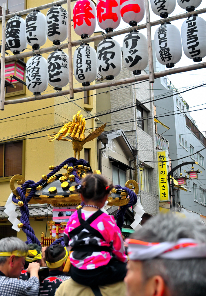 神輿がゆく