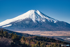 晴天の富士山