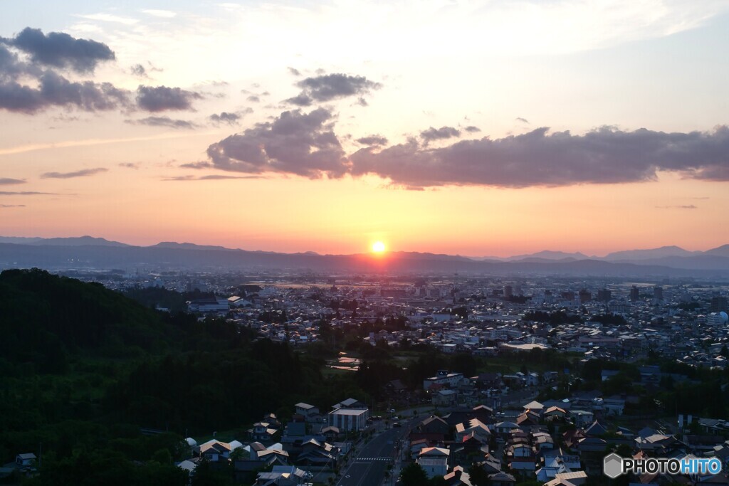 陽が落ちる頃