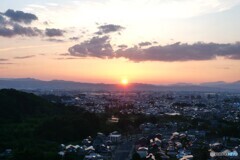 陽が落ちる頃