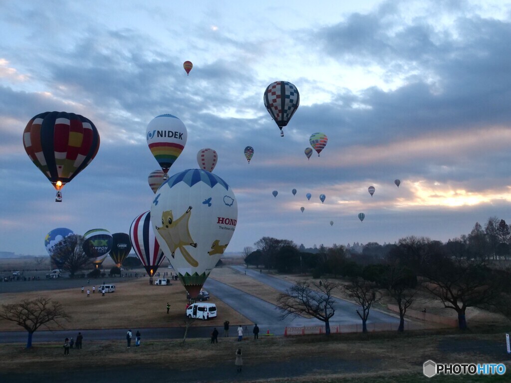 寒空への離陸