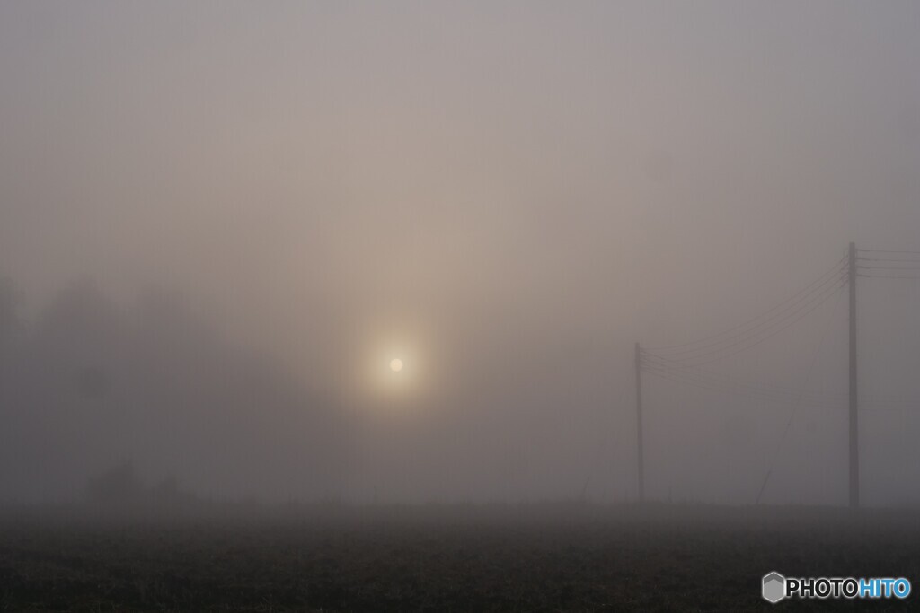 霧立ち込める朝 1/2
