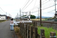 電車がやって来た