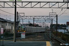 朝のローカル線