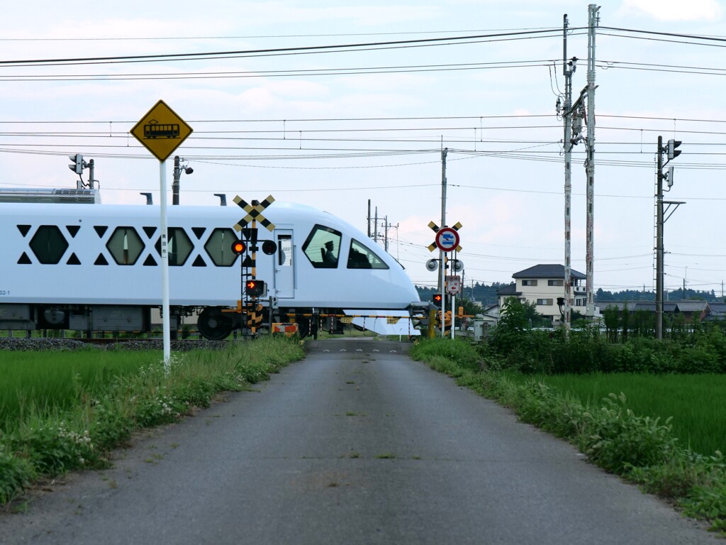 電車が通ります
