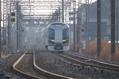 鉄路を眺めていた午後