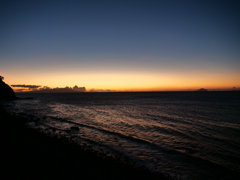 海原の夜明け