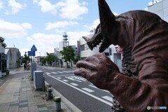 怪獣の住む町