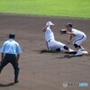 高校野球 （二塁牽制 ）