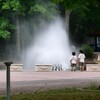 噴水と兄弟