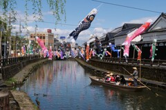 春のうららの巴波川