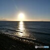 水平線を望む