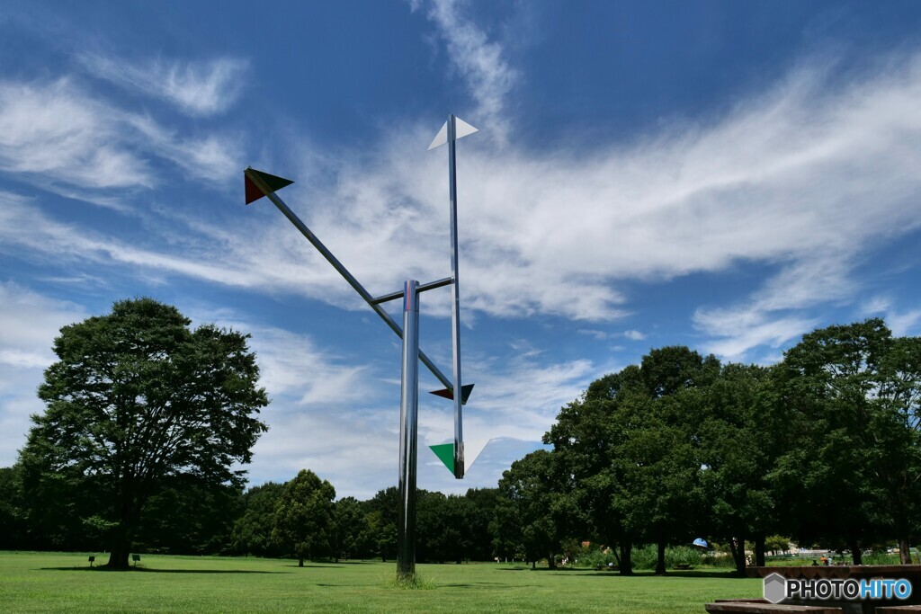 ８月の空と大地
