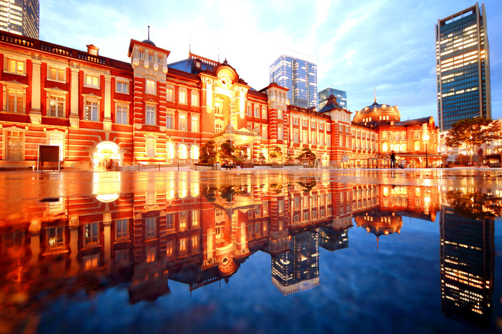 東京駅～雨上がりのreflection～